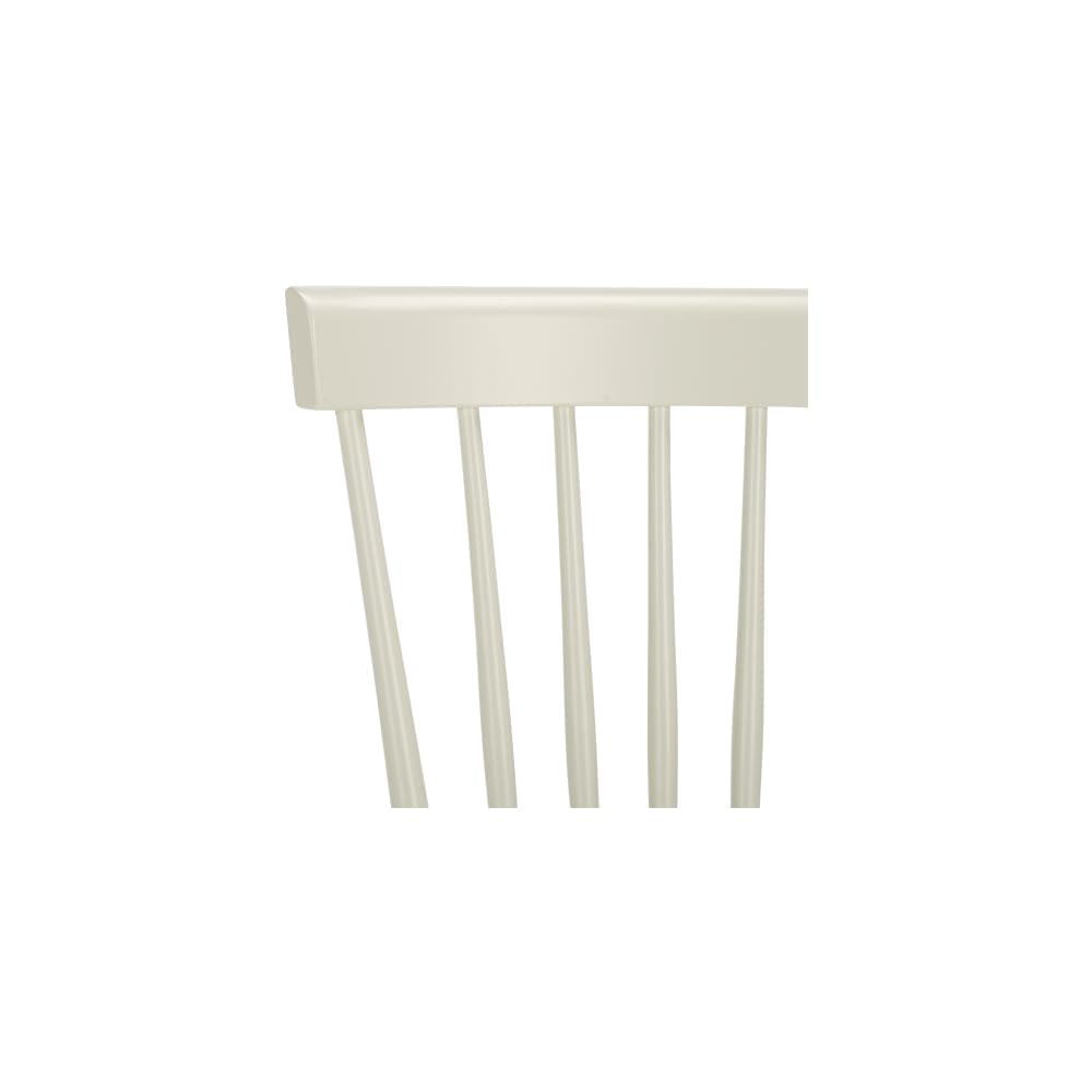SAFAVIEH Parker Spindel Wood Accent Chair Set of 4, 17.3" Seat AMH8500E