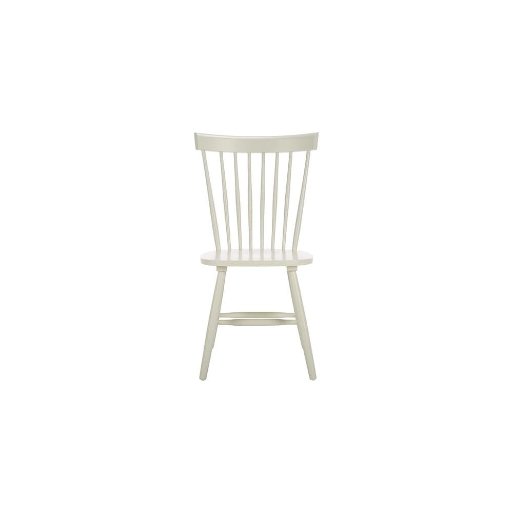 SAFAVIEH Parker Spindel Wood Accent Chair Set of 4, 17.3" Seat AMH8500E
