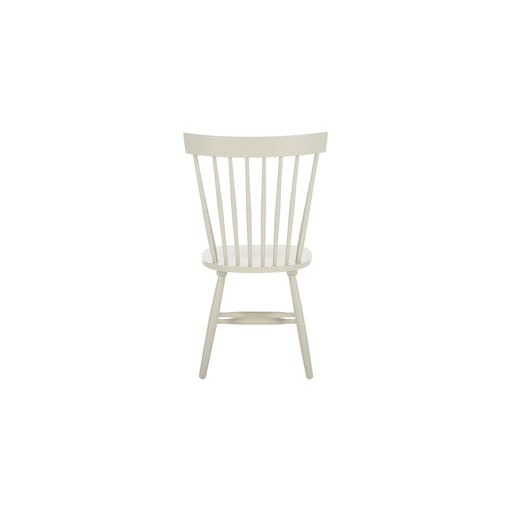 SAFAVIEH Parker Spindel Wood Accent Chair Set of 4, 17.3" Seat AMH8500E
