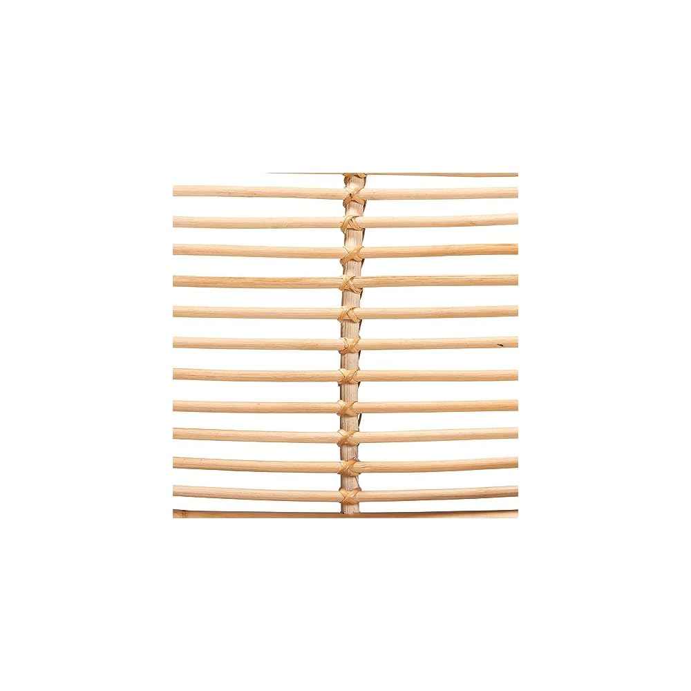 bali & pari Seminyak Modern Bohemian Natural Rattan Accent Chair