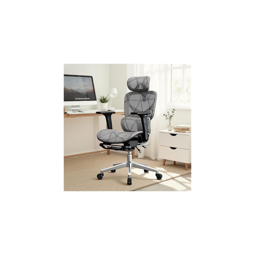 Ergonomic Office Chair, Mesh Computer Chair,400lbs Capacity