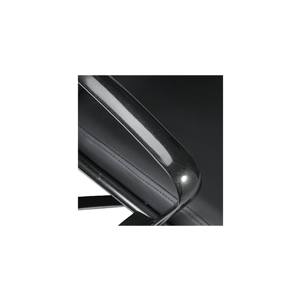 Eurotech Seating Europa Titanium Mid Back Chair, Black