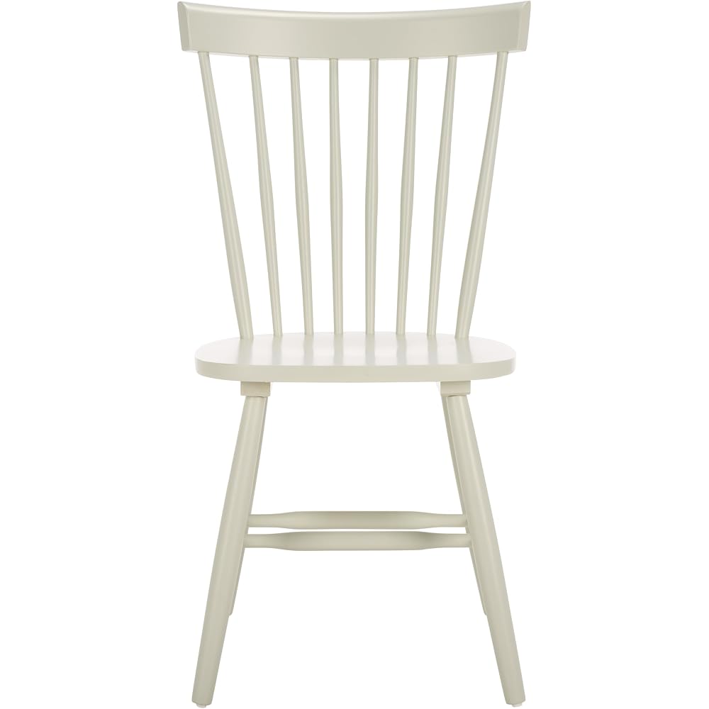 SAFAVIEH Parker Spindel Wood Accent Chair Set of 4, 17.3" Seat AMH8500E